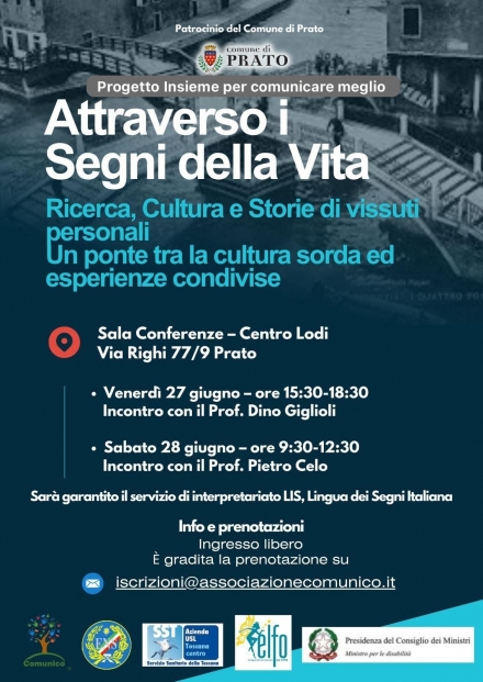 Attraverso i Segni della Vita 📚 Ricerca, Cultura e Storie di vissuti personali - Comunico®