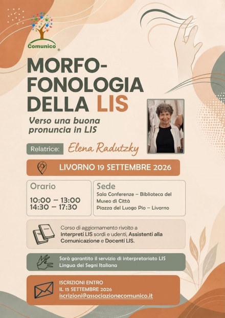MORFO-FONOLOGIA DELLA LIS – Verso una buona pronuncia in LIS - Comunico®